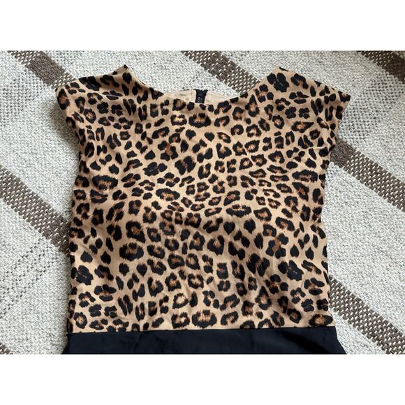 Summersalt The Surf Leo Leopard Print One Piece Swimsuit Women’s 4 Modest Small - Picture 3 of 12